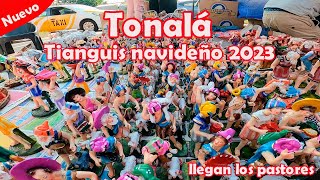 Se inaugura Tianguis Navideño Tonalá Jal mexico 2023 llegan Los Pastorcitos pecebres [upl. by Brandt]