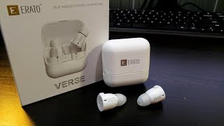 ERATO VERSE True Wireless Earphones Smallest Ever [upl. by Subak]