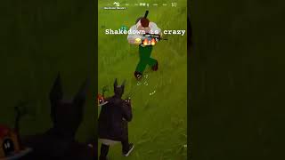 Using the shakedown is crazy fortnite shakedown funny [upl. by Rogerg623]