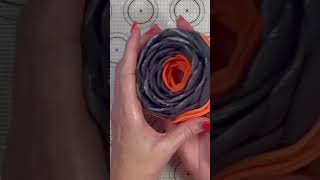 Fondant Rose halloween fondant flowers diy fyp foryou cute rose cake craft fypシ゚viral [upl. by Audrye252]