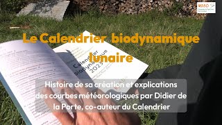 Calendrier biodynamique  historique et explications courbes météo  MABD [upl. by Ahtrim600]