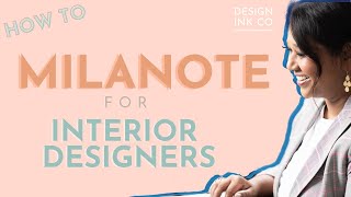 How to use Milanote as an Interior Designer [upl. by Hillyer]