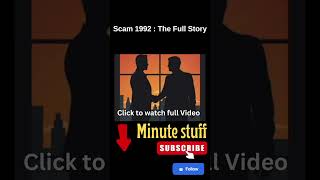 Harshad Mehta Scam 1992 Telugu  The Full Story In Telugu  Minute Stuff Telugu [upl. by Anthe390]