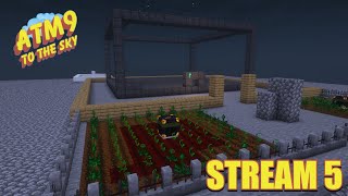 More Power and Dragons  AllTheMods 9 to the sky  Minecraft Stream 5 [upl. by Herring842]