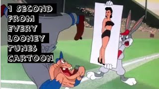 1 Second from Every Looney Tunes and Merrie Melodies ALL PARTS [upl. by Nets602]