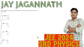 Which of the diode circuit shows correct biasing used for the measurement of dynamic…JEE 2024 [upl. by Manno]