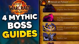 Mythic ULGRAX BLOODBOUND HORROR SIKRAN amp RASHANAN Boss Guides  Nerubar Palace Raid Walkthrough [upl. by Arliene37]