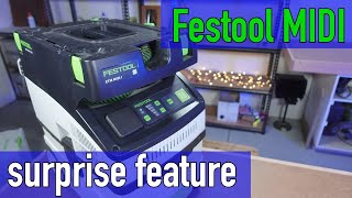 Festool CTM MIDI dust extractor surprise feature  not what you expect [upl. by Nole]