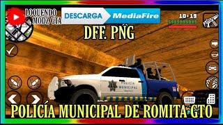 CAMIONETA DE LA POLICÍA MUNICIPAL DE ROMITA GUANAJUATO PARA TU GTA SAN ANDREAS PARA ANDROID SÓLO DFF [upl. by Saimerej]