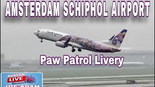 🔴 Amsterdam Schiphol Airport LIVE  DEPARTURES and ARRIVALS [upl. by Modeerf485]