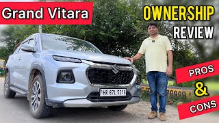 2023 Grand Vitara Ownership Review 🔥 Grand Vitara Manual Owner Review 🔥 Vahan Official [upl. by Aggappora]