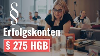 Erfolgskonten in der Bilanz  § 275 HGB I BuchführungsGrundkurs 2128 [upl. by Eriam]