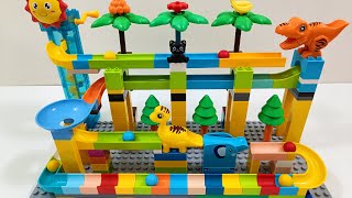 ASMR Marble Race with LEGO Duplo amp Marble Runs Ultimate Relaxation [upl. by Persons938]