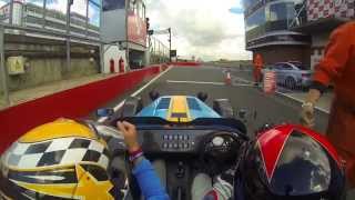 Caterham Seven 620R Brands Hatch GP Circuit Hot Laps [upl. by Lindholm]