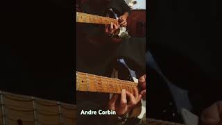 Andre Corbin  multi finger tapping pick hand legato again [upl. by Nemad]