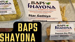 Fresh Indian Sweets and Snacks  Visit BAPS Shayona Etobicoke Ontario  Canada [upl. by Hutner]