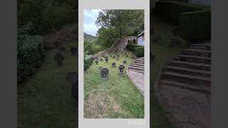 Alte Grabsteine an der St Michaelskirche in Alken an der Mosel tompstones historisch history [upl. by Esch]