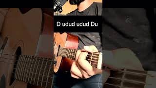 Dooba Dooba Rehta Hoon Guitar short Lesson [upl. by Oskar]