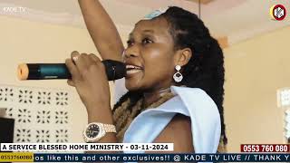 quotWatch Mequot By Empress Gifty OseiBest Cover Ever Live At Kade Blessed Home Ministry Intl [upl. by Konopka184]