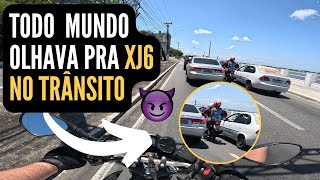 CAUSANDO NO TRÂNSITO DE XJ6 [upl. by Ardnoek]