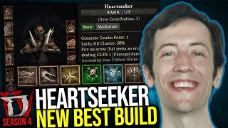 Diablo 4  Heartseeker Guide New Best Rogue Build [upl. by Suciram]