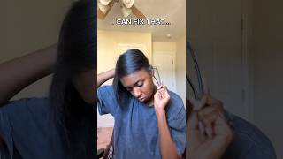 How to fix frizzy hair  how to wrap silk press hair [upl. by Gaige]