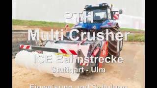 PTH Multi Crusher in Dornstadt ICE Bahnstrecke [upl. by Neo]