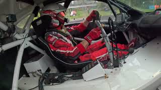 John McCluskey  On Board Fiesta WRC Supercar Lydden Hill night November 2024 [upl. by Esir]