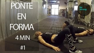 COMO PONERSE EN FORMA DESDE CASA EN SOLO 4 MINUTOS 1 [upl. by Olenka854]