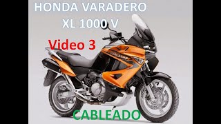 03 Proyecto HONDA VARADERO XL 1000 V Conexiones eléctricas 2 Tija y araña [upl. by Wendt]