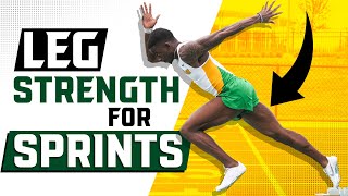 Top 5 Lower Body Strength Exercises For Sprinting [upl. by Namyac]