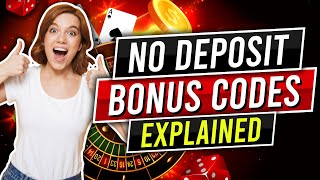 💲💲No Deposit Bonus Codes Explained Free Play amp Enjoy the Online Casino Games Without Risk 💲💲 [upl. by Sokram]