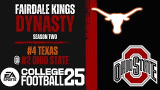 FAIRDALE KINGS 4 Texas  2 Ohio State LIVE STREAM [upl. by Anelav]