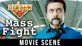 Singam 3  Best Fight Scene  Suriya  Anushka Shetty  Shruti Haasan [upl. by Collum]