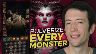 Diablo 4  Crush T100 NMDs Pulverize Druid Guide [upl. by Eelyahs]