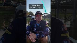 2024 Elite Series Schedule  Tyler Rivet at Toledo Bend shorts bassmaster fishing [upl. by Randy]