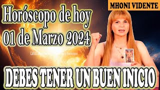 🌟Mhoni Vidente 01 de MARZO🌟🪬MHONI VIDENTE HOROSCOPOS y predicciones🪬🔮💫HOROSCOPO DIARIO GRATIS💫🔮 [upl. by Gosney]