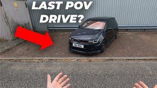 LAST POV DRIVE IN MY STRAIGHT PIPED POLO GTI 6C [upl. by Trevah274]