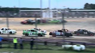 Chris Wassmann  Four Cylinder Feature  June 15th 2024  Merritt Speedway [upl. by Yatnoj]