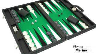 🔎 Expensive Backgammon  Freistadtler Professional Backgammon Set  129500 [upl. by Schwejda]