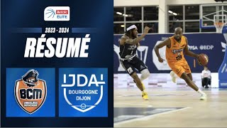 Gravelines Dunkerque vs Dijon  Résumé 20232024  LNB Officiel [upl. by Divod]