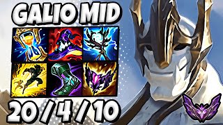 Galio vs Sylas MID  Quadra Kill  Patch 1419 Korea Master ✅ [upl. by Hsakaa]