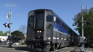 90 MPH Amtraks at Carlsbad Village  HD [upl. by Zzaj]