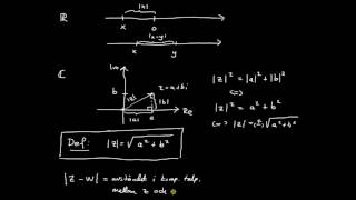 Komplexa tal del 7  introduktion till absolutbelopp [upl. by Bartholomeus]