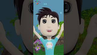 RAIN RAIN GO AWAY SHORT  songs for kids  animated nursery rhyme for kids  3D animation  SweetuTV [upl. by Lindbom]