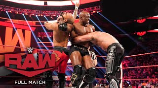 FULL MATCH  Seth Rollins vs Ricochet vs Bobby Lashley  Triple Threat Match Raw Feb 3 2020 [upl. by Jecon221]