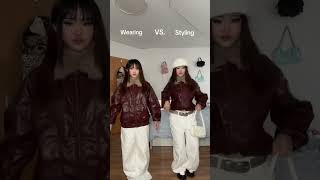 wearing vs styling 7 [upl. by Nesila]