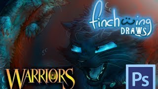 Finchwing Draws Tigerstar and Scourge in Clouds of Sin Warriors Speedpaint [upl. by Cristy708]