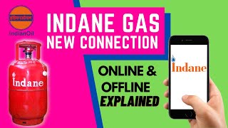 Indane Gas New Connection How to Apply Indane  Online amp Offline Explained [upl. by Motteo]