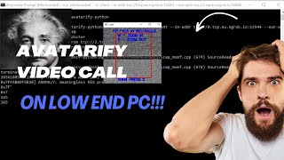 HOW TO USE AVATARIFY ON LOW END PC FOR VIDEO CALL USING COLAB [upl. by Alis296]